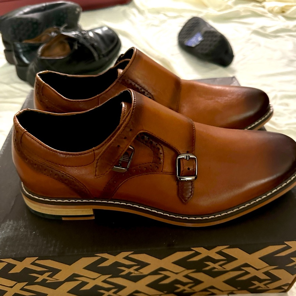 BARILL DRESS SLIDE ON DRESS LOAFER BRAND NEW ALL LEATHER 9M